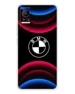 Чехол для Xiaomi Civi с картинкой «Логотип BMW и неоновые дуги» Чехол для Xiaomi Civi с картинкой «Логотип BMW и неоновые дуги»