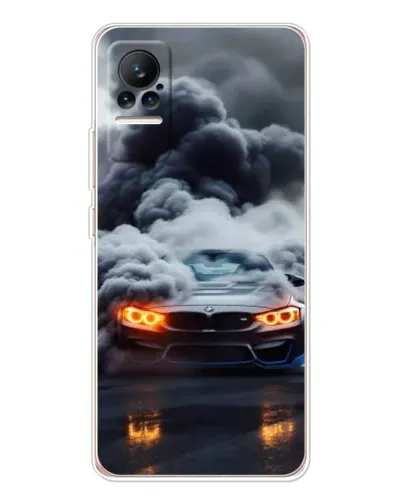 Чехол для Xiaomi Civi с картинкой «BMW в дыму» Чехол для Xiaomi Civi с картинкой «BMW в дыму»