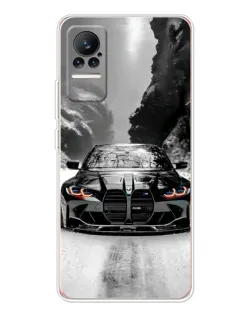 Чехол для Xiaomi Civi с картинкой «BMW — акварельный дрифт» Чехол для Xiaomi Civi с картинкой «BMW — акварельный дрифт»