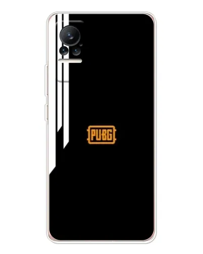 Чехол для Xiaomi Civi с картинкой «PUBG — вертикальные линии»