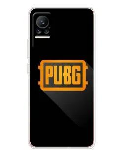 Чехол для Xiaomi Civi с картинкой «PUBG — рамка лого»