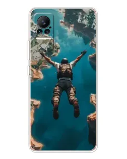 Чехол для Xiaomi Civi с картинкой «PUBG — свободное падение»