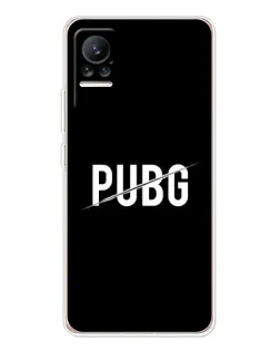Чехол для Xiaomi Civi с картинкой «PUBG — белый логотип»