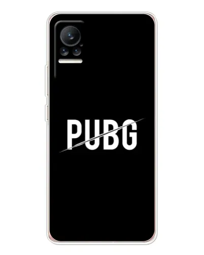 Чехол для Xiaomi Civi с картинкой «PUBG — белый логотип»