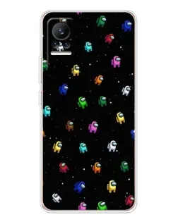 Чехол для Xiaomi Civi с картинкой «Экипаж Among Us»