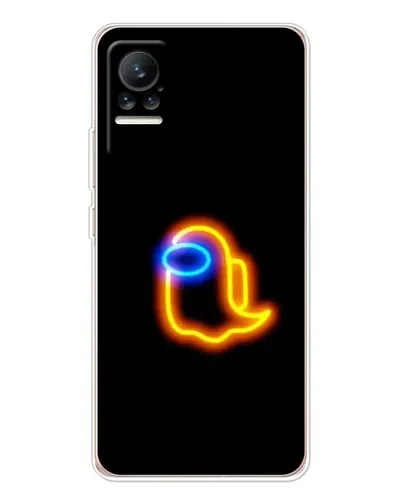 Чехол для Xiaomi Civi с картинкой «Among Us неоновое сияние» Чехол для Xiaomi Civi с картинкой «Among Us неоновое сияние»