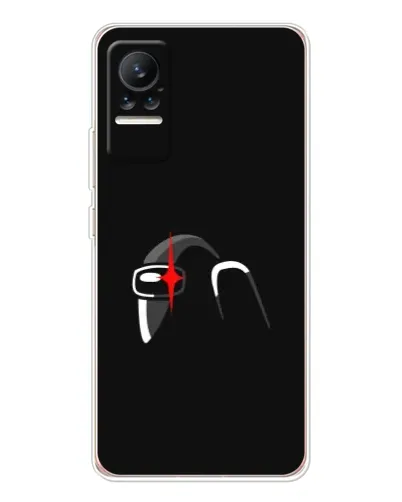Чехол для Xiaomi Civi с картинкой «Among Us шлем» Чехол для Xiaomi Civi с картинкой «Among Us шлем»