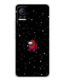 Чехол для Xiaomi Civi с картинкой «Красный Among Us»