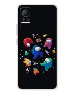 Чехол для Xiaomi Civi с картинкой «Among Us космос»