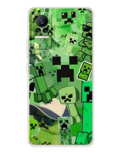 Чохол для Xiaomi Civi з картинкою «Кріпери Minecraft»