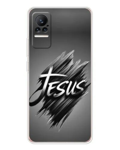 Чехол для Xiaomi Civi с картинкой «Надпись Jesus Graffiti» Чехол для Xiaomi Civi с картинкой «Надпись Jesus Graffiti»