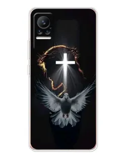 Чехол для Xiaomi Civi с картинкой «Голубь и Свет»