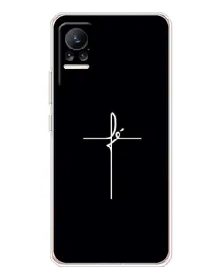 Чехол для Xiaomi Civi с картинкой «Тонкий крест» Чехол для Xiaomi Civi с картинкой «Тонкий крест»