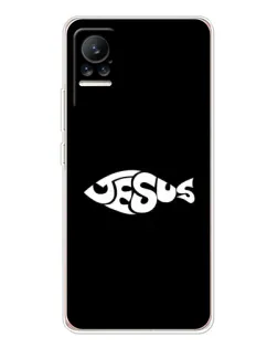Чехол для Xiaomi Civi с картинкой «Рыба Jesus» Чехол для Xiaomi Civi с картинкой «Рыба Jesus»