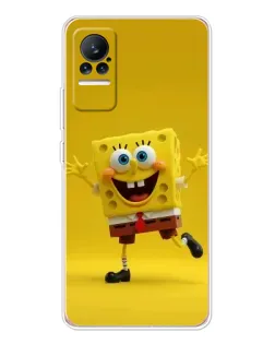 Чехол для Xiaomi Civi с картинкой «Позитивный Губка Боб»