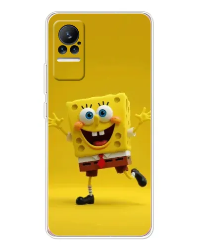 Чехол для Xiaomi Civi с картинкой «Позитивный Губка Боб»