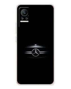 Чехол для Xiaomi Civi с картинкой «Mercedes — абстрактные линии» Чехол для Xiaomi Civi с картинкой «Mercedes — абстрактные линии»