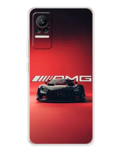 Чехол для Xiaomi Civi с картинкой «Mercedes AMG — красная линия»