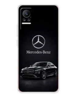 Чехол для Xiaomi Civi с картинкой «Mercedes — решетка радиатора»