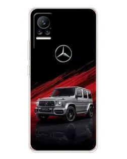 Чехол для Xiaomi Civi с картинкой «Mercedes G-Class красный»