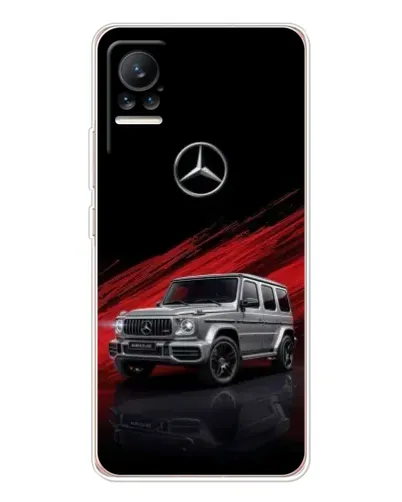 Чехол для Xiaomi Civi с картинкой «Mercedes G-Class красный»