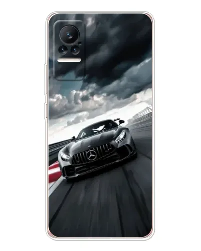 Чехол для Xiaomi Civi с картинкой «Гоночный Mercedes AMG»