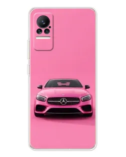 Чехол для Xiaomi Civi с картинкой «Розовый Mercedes AMG» Чехол для Xiaomi Civi с картинкой «Розовый Mercedes AMG»