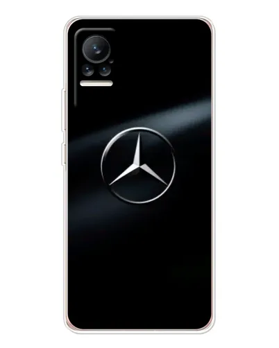 Чехол для Xiaomi Civi с картинкой «Mercedes на металле» Чехол для Xiaomi Civi с картинкой «Mercedes на металле»