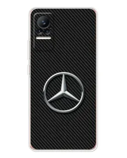 Чехол для Xiaomi Civi с картинкой «Карбоновый Mercedes стиль» Чехол для Xiaomi Civi с картинкой «Карбоновый Mercedes стиль»