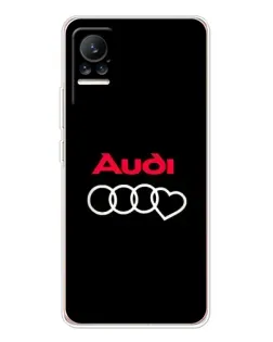 Чехол для Xiaomi Civi с картинкой «Логотип Audi Heart» Чехол для Xiaomi Civi с картинкой «Логотип Audi Heart»