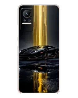 Чехол для Xiaomi Civi с картинкой «Ночной Lamborghini драйв» Чехол для Xiaomi Civi с картинкой «Ночной Lamborghini драйв»