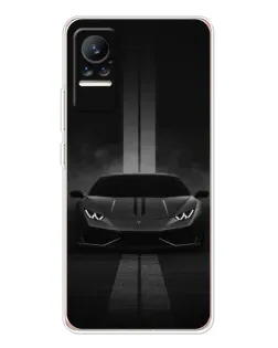 Чехол для Xiaomi Civi с картинкой «Lamborghini симметрия дорог»
