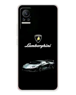 Чехол для Xiaomi Civi с картинкой «Логотип Lamborghini классика»