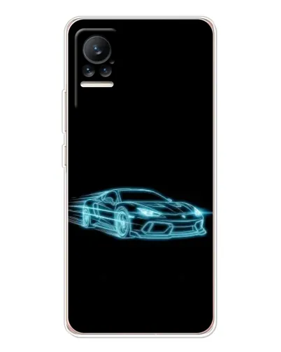 Чехол для Xiaomi Civi с картинкой «Неоновый контур Lamborghini» Чехол для Xiaomi Civi с картинкой «Неоновый контур Lamborghini»