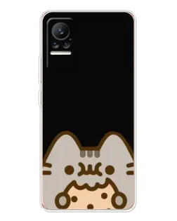 Чехол для Xiaomi Civi с картинкой «Пушин на черном»