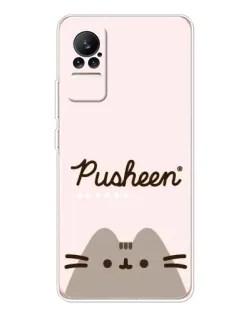 Чехол для Xiaomi Civi с картинкой «Pusheen логотип»