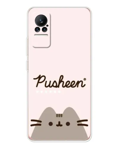 Чехол для Xiaomi Civi с картинкой «Pusheen логотип»