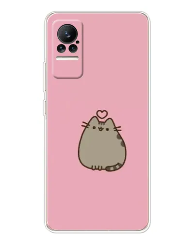 Чехол для Xiaomi Civi с картинкой «Pusheen сердце»