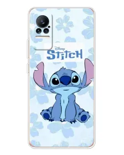 Чехол для Xiaomi Civi с картинкой «Stitch среди цветов» Чехол для Xiaomi Civi с картинкой «Stitch среди цветов»