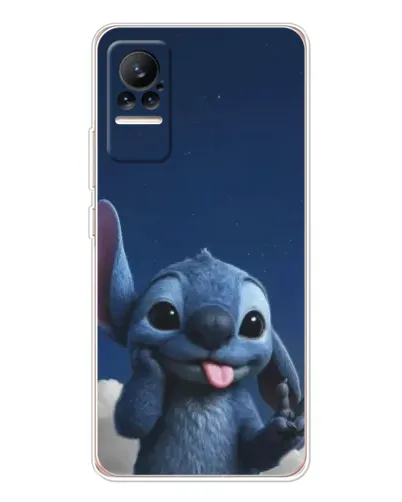 Чехол для Xiaomi Civi с картинкой «Стич в облаках»
