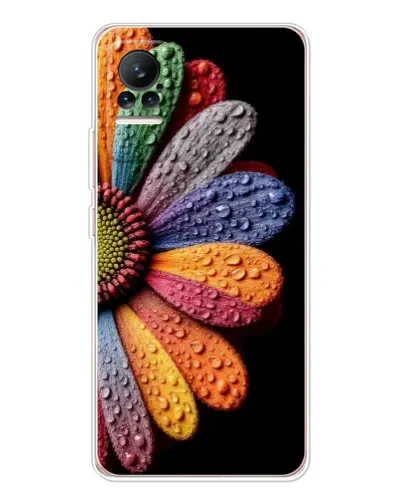 Чехол для Xiaomi Civi с картинкой «Радужный цветок» Чехол для Xiaomi Civi с картинкой «Радужный цветок»