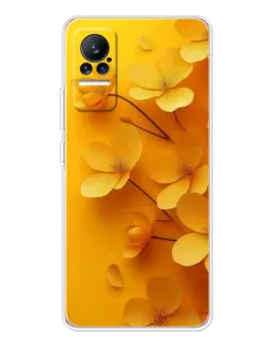Чехол для Xiaomi Civi с картинкой «Золотые лепестки» Чехол для Xiaomi Civi с картинкой «Золотые лепестки»