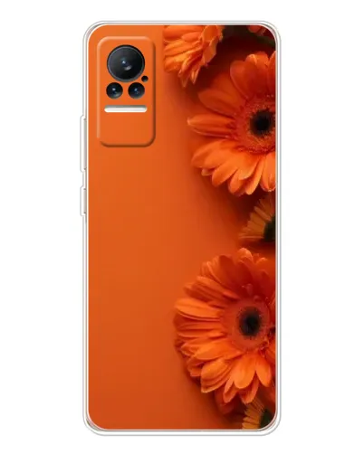 Чехол для Xiaomi Civi с картинкой «Оранжевые герберы» Чехол для Xiaomi Civi с картинкой «Оранжевые герберы»