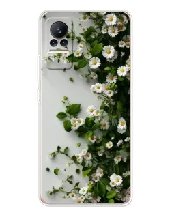 Чехол для Xiaomi Civi с картинкой «Ветка мелких белых цветов» Чехол для Xiaomi Civi с картинкой «Ветка мелких белых цветов»