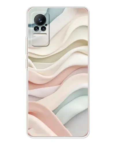 Чехол для Xiaomi Civi с картинкой «Пастельные нежные волны»
