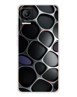 Чехол для Xiaomi Civi с картинкой «Объемная темная решетка» Чехол для Xiaomi Civi с картинкой «Объемная темная решетка»