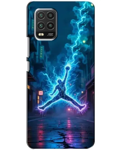 Чехол для Xiaomi Mi 10 Lite с картинкой «Jordan Gold Jumpman»