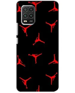 Чехол для Xiaomi Mi 10 Lite с картинкой «Jordan Red Pattern» Чехол для Xiaomi Mi 10 Lite с картинкой «Jordan Red Pattern»