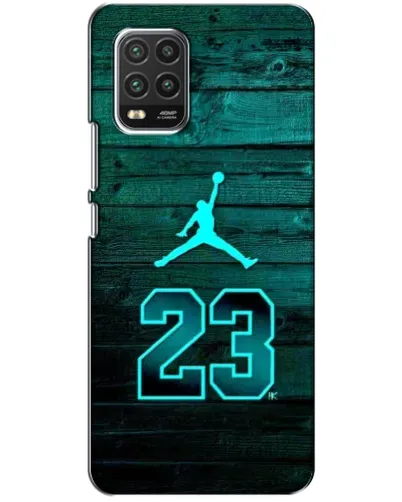 Чехол для Xiaomi Mi 10 Lite с картинкой «Jordan Cyan 23»