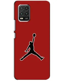 Чехол для Xiaomi Mi 10 Lite с картинкой «Jordan Red Back»